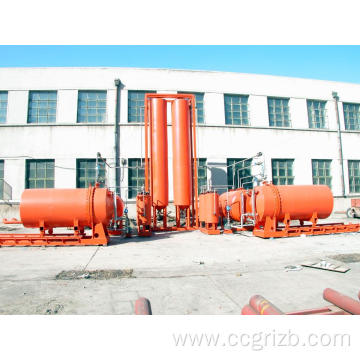 Special gold separation plant
